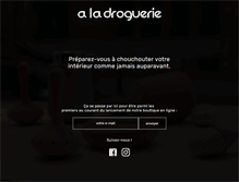 Tablet Screenshot of aladroguerie.com